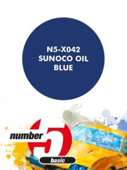 PEINTURE POUR AEROGRAPHE SUNOCO OIL BLUE - NUMBER FIVE- N5-X042
