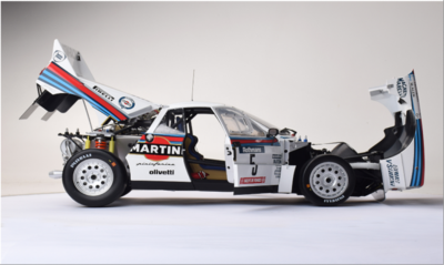 1/8 Maquette à construire Lancia 037 rallye tour de corse - Ixo-037