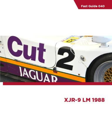 LIVRE DE PHOTOS FAST GUIDE jAGUAR XJR-9 LM1988- KOMAKAI - KOM-FG040