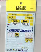 1/12 FERRARI 641/2 FULL DECAL - TABU- TABU12056