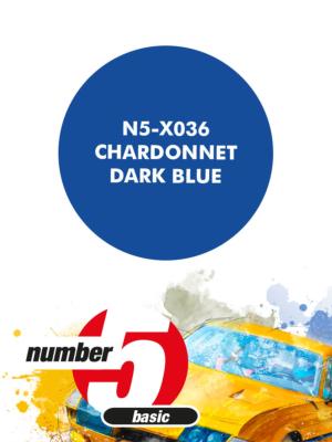 PEINTURE POUR AEROGRAPHE CHARDONNET DARK BLUE -30 ML - NUMBER FIVE- N5-X036