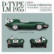 1/12 maquette en kit - Jaguar type D Le Mans 1955 - model factory hiro K857 précommande