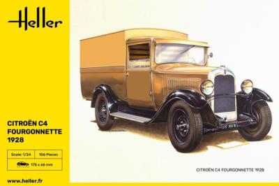 1/24 Maquette CITROEN C4 FOURGONNETTE 1928 - HELLER 80703