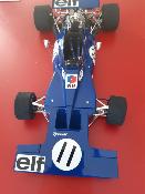 1/12 Maquette TYRRELL 003 MONACO 1971 montée en boite vitrine- TAM12054monté
