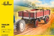 1/24 Maquette Remorque 3 tonnes - HELLER 81410