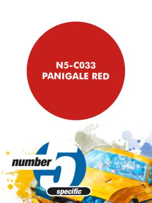 PEINTURE POUR AEROGRAPHE DUCATI PANIGALE RED - NUMBER FIVE- N5-C033