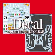 1/12 maquette en kit - Ferrari F40 GTE le mans 1996 team ennea # 59 - model factory hiro K863 précommande 