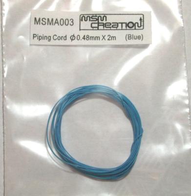 PIPING CORD 0.5MM X 2M BLUE - MSMA003