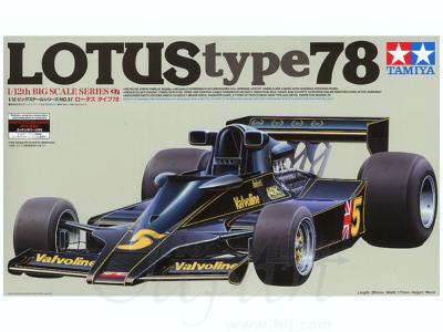 1/12 Maquette LOTUS 78 MKIII - réédition with P/E - Tamiya - TAM12037