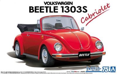 1/24 maquette VW BEETLE 1303S CABRIOLET 1975- AOSHIMA - AOS06154