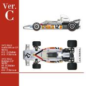 1/43 kit Mc laren M19C 1972 yardley. model factory hiro k586