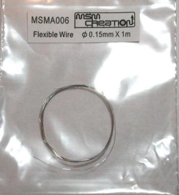 FLEXIBLE WIRE 0.15MM X 1M - MSMA006
