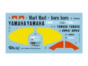 DECAL 1/12 - YAMAHA TZR250 MARL.BORO- BLUE STUFF - BS12-029