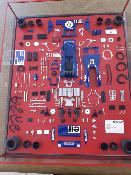 1/12 Maquette TYRRELL 003 MONACO 1971 éclaté en boite vitrine- TAM12054éclaté