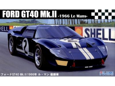 1/24 Maquette en kit FORD GT40 MKII LE MANS 1966 - FUJIMI - FUJ12603