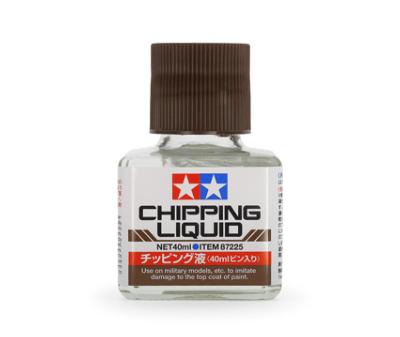 SOLUTION POUR ECAILLAGE PEINTURE "CHIPPING LIQUID"- TAMIYA - TAM87225