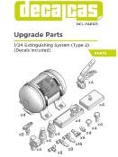 1/24 EXTINCTEUR  - 3D- DECALCAS- DCL-PAR123