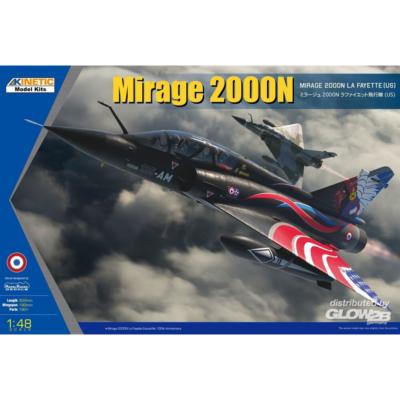 1/48 maquette MIRAGE 2000N US TOUR  - KINETIC - KINK48124