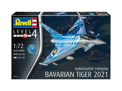 1/72 Maquette à monter EUROFIGHTER TYPHOON THE BAVARIAN TIGER 2021- REVELL - REV03818