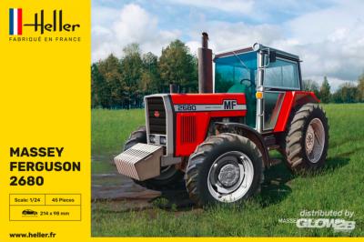 1/24 Maquette MASSEY FERGUSSON 2680- HELLER 81402