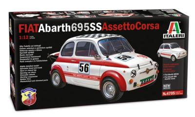 1/12 Maquette en kit FIAT ABARTH 695SS CORSA - ITALERI- ITA4705