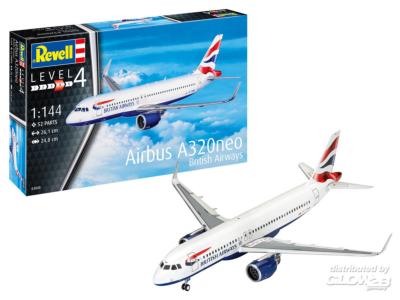 1/144 Maquette à monter AIRBUS A320 NEO BRITISH AIRWAYS- REVELL - REV03840