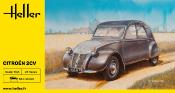1/43 Maquette CITROEN 2CV- HELLER - HEL80175