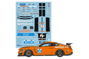 DECAL 1/24 FORD MUSTANG GT4 PF RACING 2019 - BLUE STUFF - BS24-021
