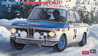 1/24 Maquette en kit BMW 2002 TI MONTE CARLO 1969 - HASEGAWA - HSG20332
