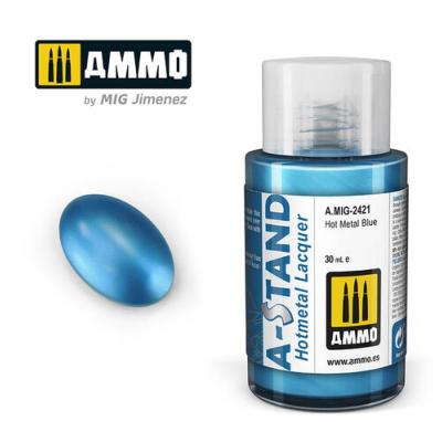 AMIG2421 - HOT METAL BLUE- ancien alclad 413-  30ml - MIG 2421