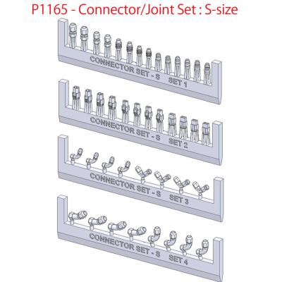 1/24- 1/20 HOSE JOINTS S - CONNECTORS - model factory hiro P1165